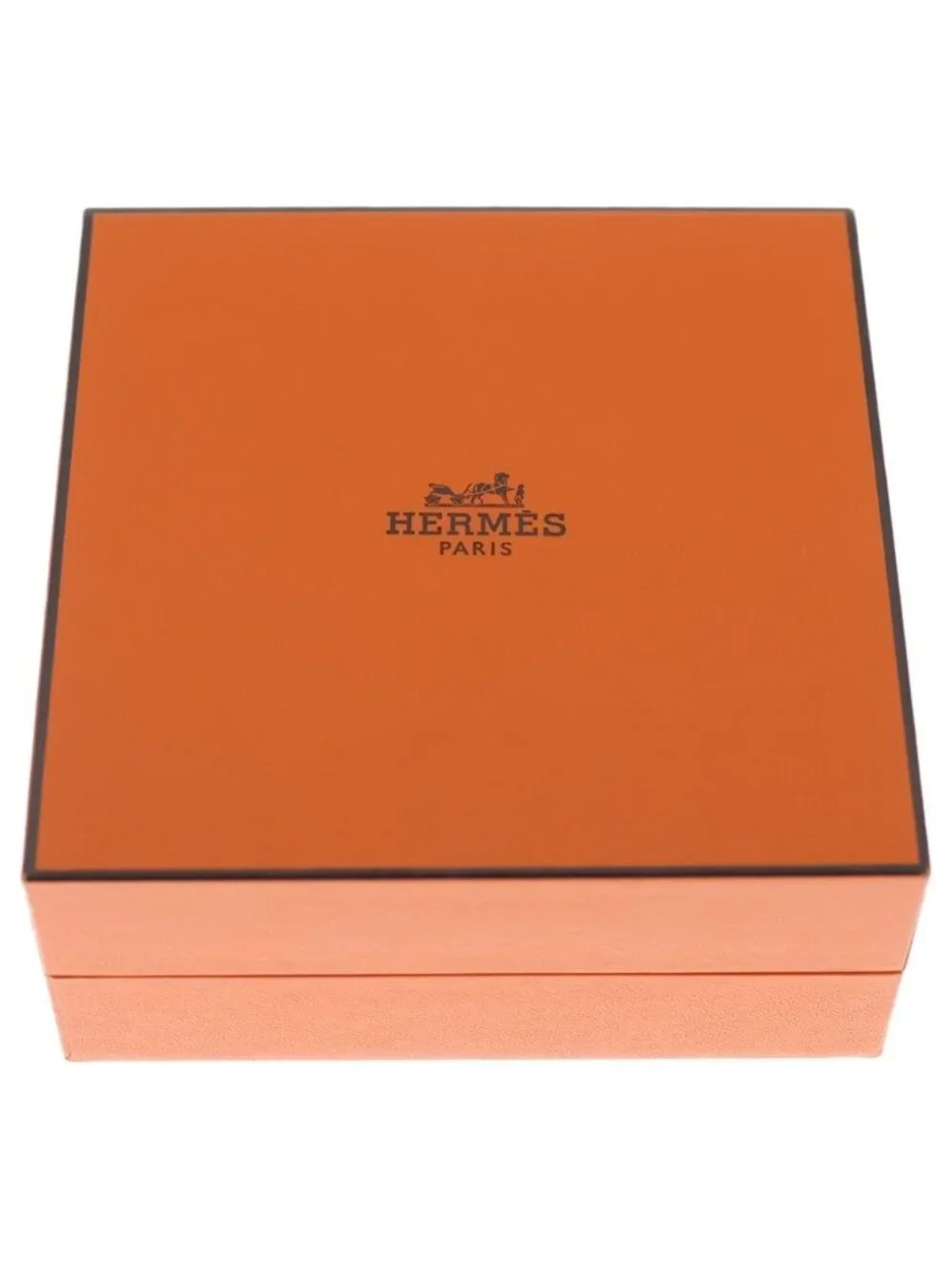 Hermes Amulet Necklace Cadena Motif Silver